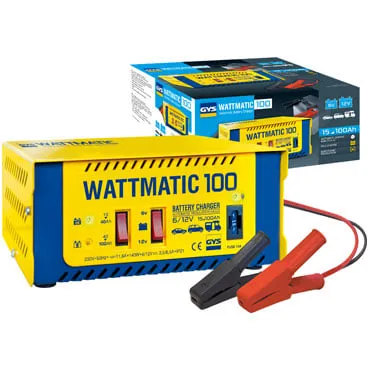 GYS WATTMATIC 100 ACCU LADER | PROFESSIONEEL | 230V | 612 V | 140W – 5192024823